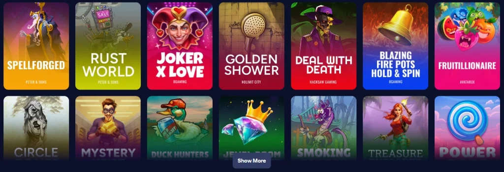 Marvel Casino affiliate landing preview